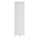 Audrey 100cm 2 Door Wardrobe-White - FurniComp