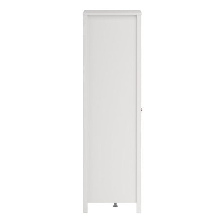 Audrey 100cm 2 Door Wardrobe-White - FurniComp