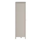 Audrey 150cm 3 Door 2 Drawer Mirrored Wardrobe-Cashmere - FurniComp