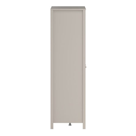 Audrey 150cm 3 Door 2 Drawer Mirrored Wardrobe-Cashmere - FurniComp
