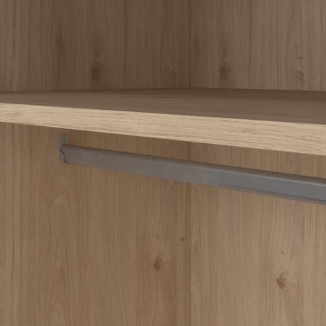 Audrey 150cm 3 Door Wardrobe-Jackson Hickory Oak - FurniComp