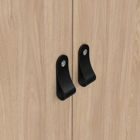Audrey 150cm 3 Door Wardrobe-Jackson Hickory Oak - FurniComp