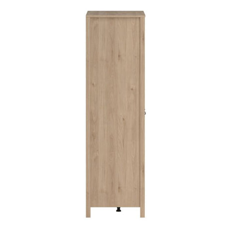 Audrey 150cm 3 Door Wardrobe-Jackson Hickory Oak - FurniComp