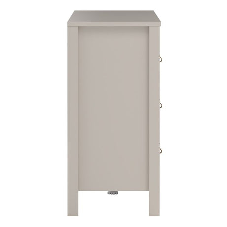 Audrey 160cm Wide 8 Drawer Chest of Drawer-Cashmere - FurniComp