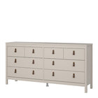 Audrey 160cm Wide 8 Drawer Chest of Drawer-Cashmere - FurniComp