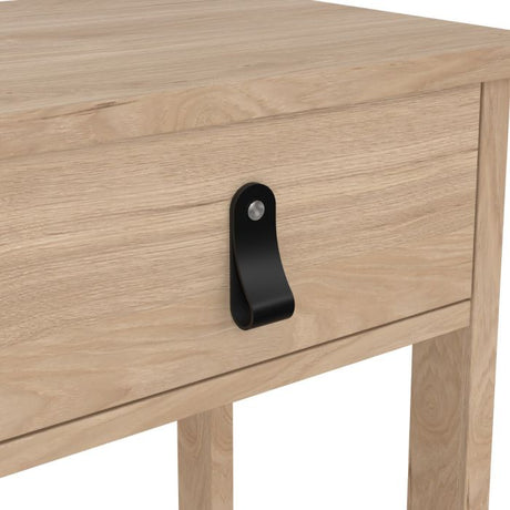 Audrey 1 Drawer Bedside Table-Jackson Hickory Oak - FurniComp
