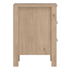 Audrey 2 Drawer Bedside Table-Jackson Hickory Oak - FurniComp