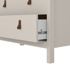 Audrey 80cm 3 Drawer Chest of Drawers - Cashmere - FurniComp
