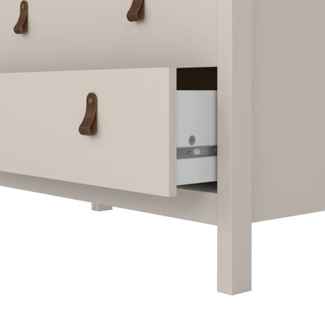 Audrey 80cm 3 Drawer Chest of Drawers - Cashmere - FurniComp