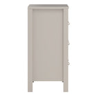 Audrey 80cm 3 Drawer Chest of Drawers - Cashmere - FurniComp