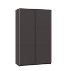 Axel 2 Door 120cm Anthracite Sliding Door Wardrobe - FurniComp