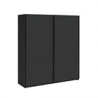 Axel 2 Door 180cm Anthracite Sliding Door Wardrobe