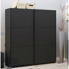 Axel 2 Door 180cm Anthracite Sliding Door Wardrobe