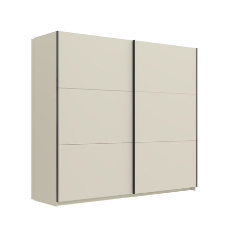 Axel 2 Door 230cm Cashmere Sliding Door Wardrobe - FurniComp