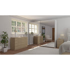 Axel 2 Door 230cm White Full Mirrored Sliding Door Wardrobe - FurniComp
