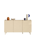 Bailey 150cm 3 Door Sideboard - Oak & Cream - FurniComp