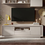 Berlin 2 Door 1 Drawer 180cm Cashmere TV Stand - FurniComp