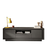 Berlin 2 Door 1 Drawer 180cm Grey TV Stand - FurniComp