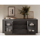 Berlin 2 Door 3 Drawer 180cm Grey Sideboard - FurniComp