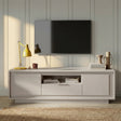 Berlin 2 Door 1 Drawer 180cm Cashmere TV Stand - FurniComp