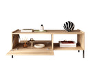 Beverly 100cm 2 Door Coffee Table - Oak - FurniComp