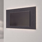 Combo 180x100cm Wall TV Backboard-Black Marble - FurniComp