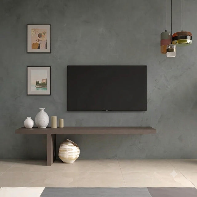 Combo 180cm Floor TV Shelf - Bronze - FurniComp