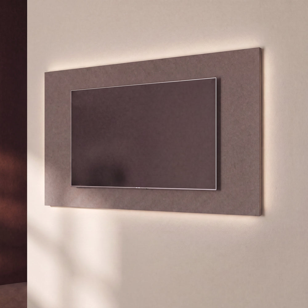 Combo 180x100cm Wall TV Backboard-Bronze - FurniComp