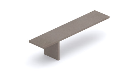 Combo 180cm Floor TV Shelf - Bronze - FurniComp