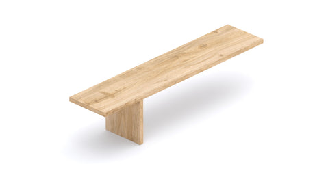 Combo Media Wall Entertainment Unit - Cadiz Oak, Cashmere & Travertine Stone - FurniComp