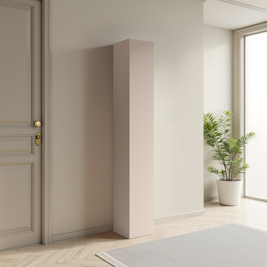 Combo 28cm Slim Multipurpose Storage Cupboard - Cashmere COM-10-10 - FurniComp