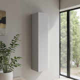 Combo 1 Door 29cm Multipurpose Wall Hung Tall Storage Unit - Light Chalk Grey COM-30-05 - FurniComp