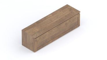 Combo 138cm 1 Drawer Framed TV Unit - Mercure Oak COM-01T-01 - FurniComp