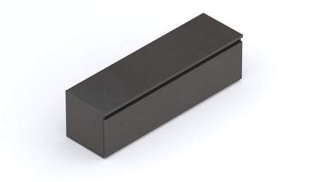 Combo Media Wall Entertainment Unit - Bronze, Black & Cadiz Oak - FurniComp