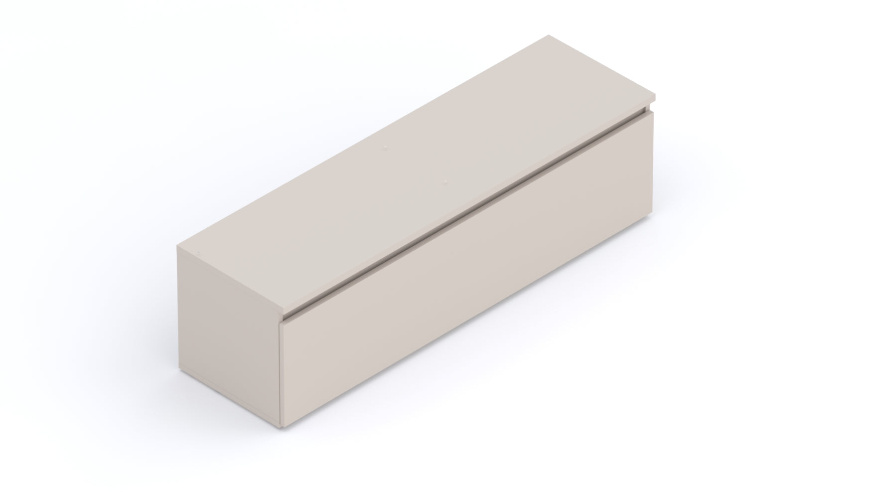 Combo 138cm 1 Drawer TV Unit - Cashmere COM-01-10 - FurniComp