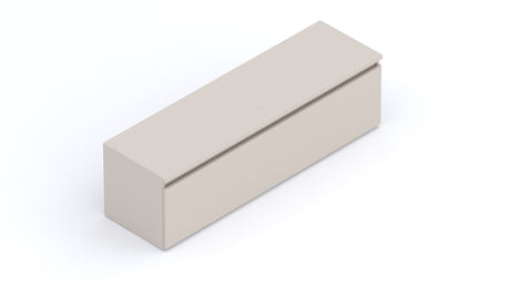 Combo 138cm 1 Drawer TV Unit - Cashmere - FurniComp