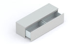 Combo 138cm 1 Drawer TV Unit - Light Chalk Grey COM-01-05 - FurniComp