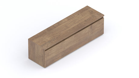 Combo 138cm 1 Drawer TV Unit - Mercure Oak - FurniComp