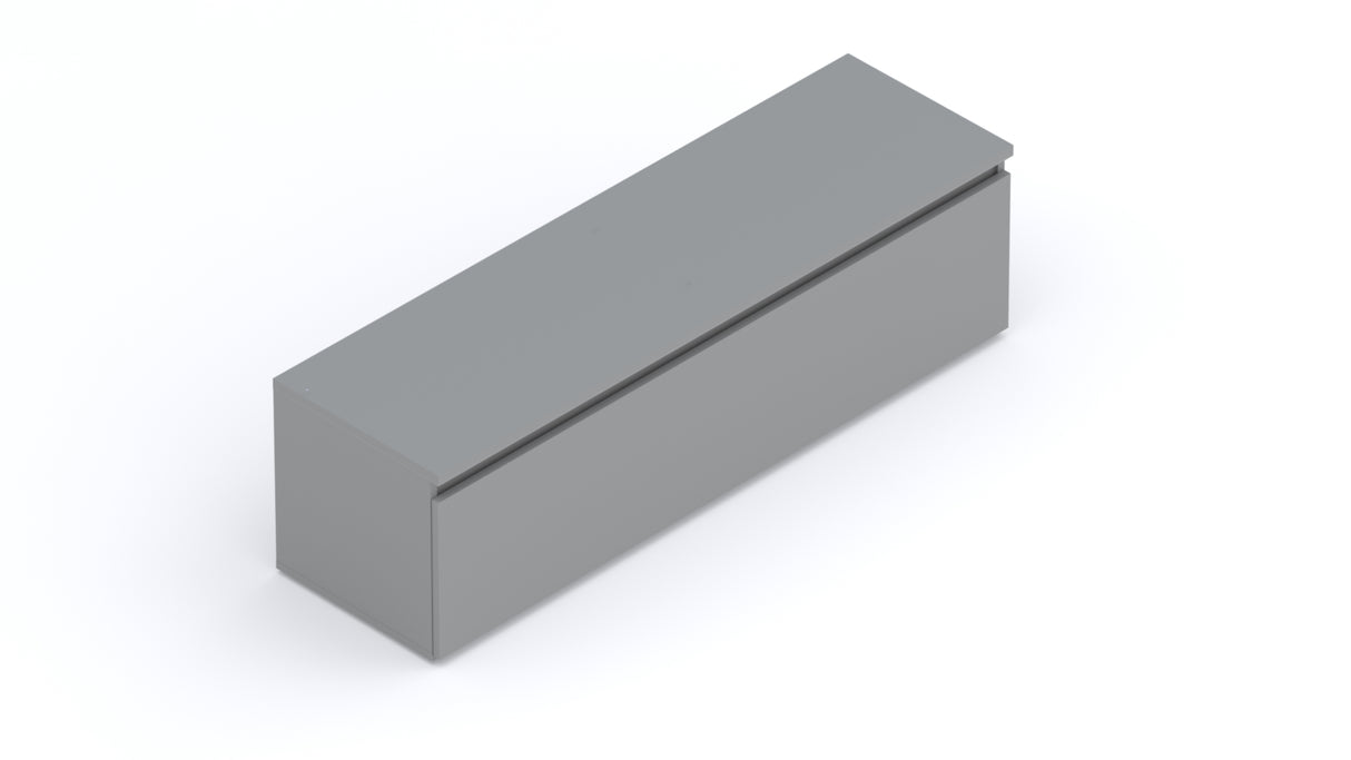 Combo 138cm 1 Drawer TV Unit - Slate Grey COM-01-04 - FurniComp