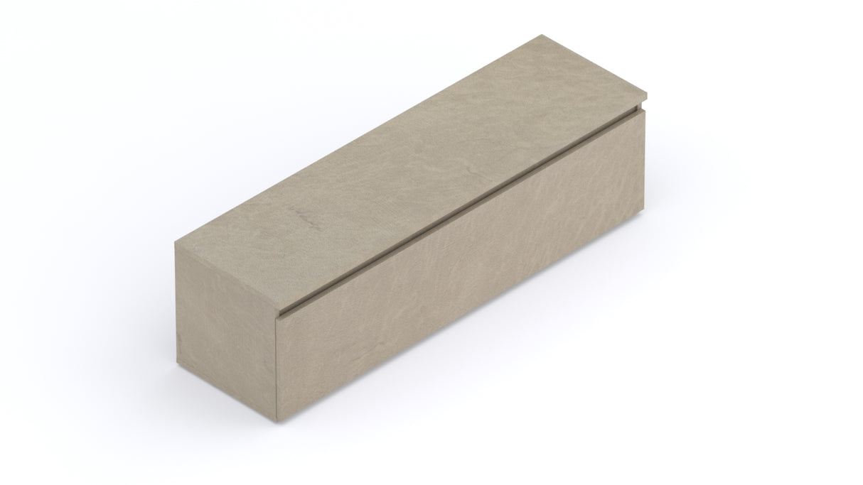 Combo 138cm 1 Drawer TV Unit - Stone COM-01-03 - FurniComp