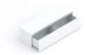 Combo Media Wall Entertainment Unit - White Gloss, Cadiz Oak & Travertine Stone - FurniComp