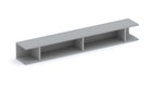 Combo 138cm Floating Wall Hung TV Shelf - Slate Grey COM-43-04 - FurniComp
