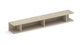 Combo 138cm Floating Wall Hung TV Shelf - Stone COM-43-03 - FurniComp