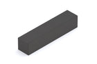 Combo Media Wall Entertainment Unit with Storage - Black Lava & Mercure Oak - FurniComp
