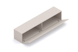 Combo 138cm Floating Wall Hung TV Unit - Cashmere COM-62-11 - FurniComp