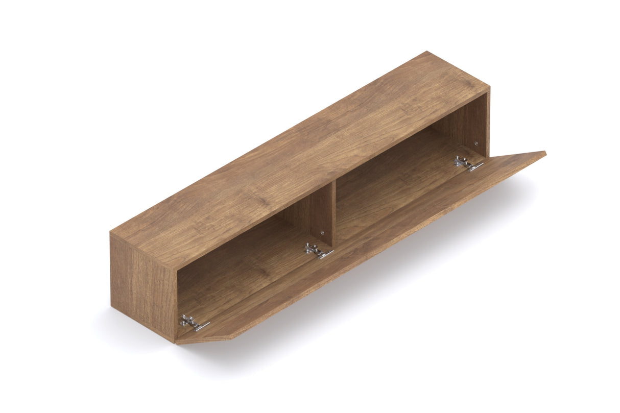 Combo 138cm Floating Wall Hung TV Unit - Mercure Oak COM-62-02 - FurniComp