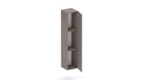 Combo 1 Door 29cm Multipurpose Wall Hung Tall Storage Unit - Bronze COM-30-07 - FurniComp