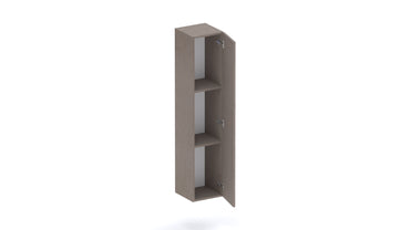 Combo 1 Door 29cm Multipurpose Wall Hung Tall Storage Unit - Bronze COM-30-07 - FurniComp