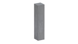 Combo 1 Door 29cm Multipurpose Wall Hung Tall Storage Unit - Lead Grey COM-30-08 - FurniComp