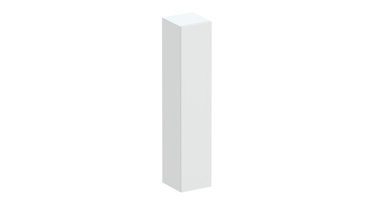 Combo 1 Door 29cm Multipurpose Wall Hung Tall Storage Unit - Light Chalk Grey COM-30-05 - FurniComp